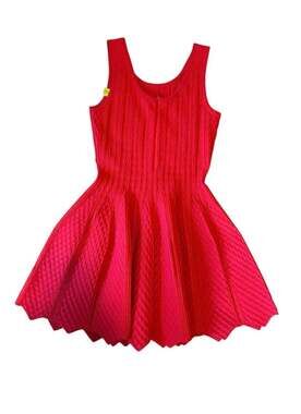Gianni Bini Sleeveless Scoop Neck Fit and Flare Mini Dress